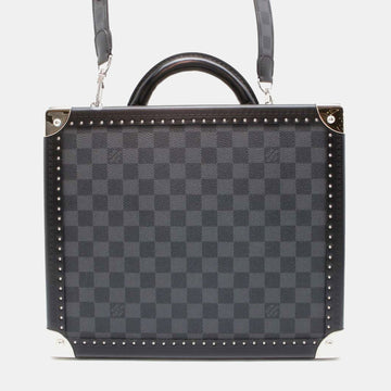 Noir Damier Graphite Cotteville Trunk Size 32