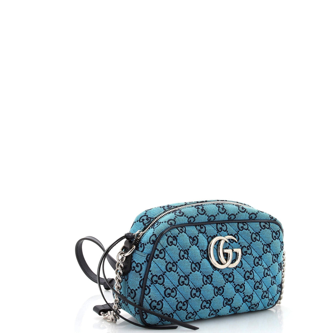 VS Marmont Shoulder Bag Multicolor Diagonal Quilted VS Canvas Small