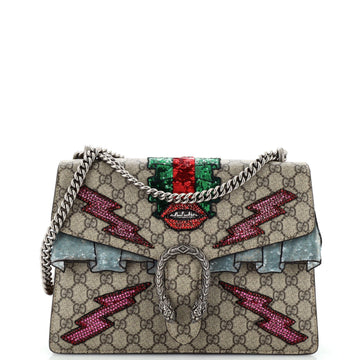 GUCCI Dionysus Bag Embellished GG Coated Canvas Medium