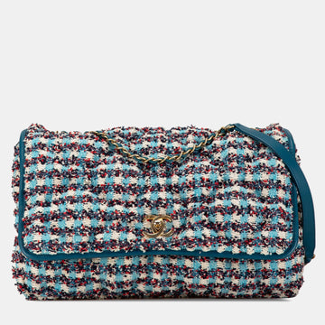 Maxi Tweed Chesterfield Single Flap