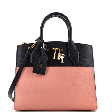 City Steamer Handbag Leather PM