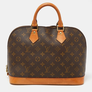 Monogram Canvas Alma PM Bag