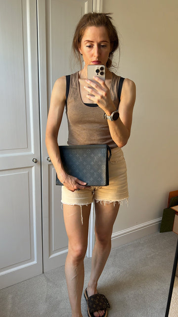 Louis Vuitton Pochette Voyage Monogram Eclipse (RRP £735)