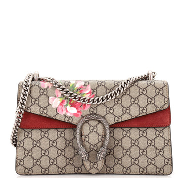 GUCCI Dionysus Bag Blooms Print GG Coated Canvas Small