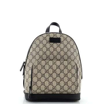 Zip Pocket Backpack VS Coated Canvas Small