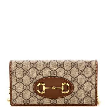 Horsebit 1955 Chain Wallet VS Coated Canvas