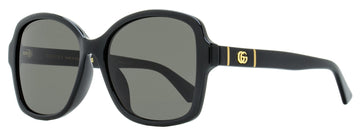 Gucci Women's Butterfly Sunglasses VS0765SA 002 Black 57mm