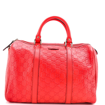GUCCI Joy Boston Bag Guccissima Leather Medium