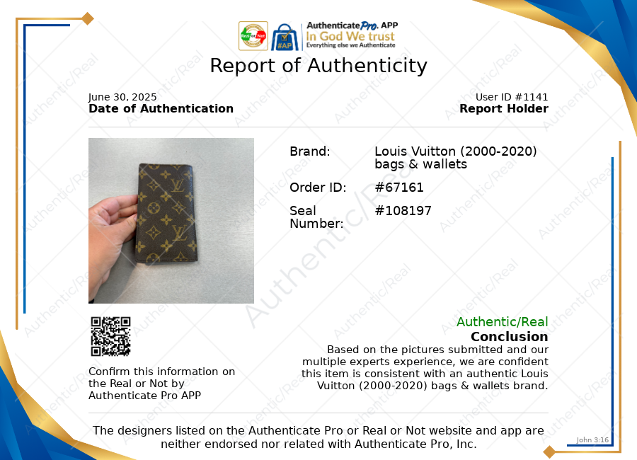 Wallet Luxury Designer By Louis Vuitton In Brown, Size:Medium