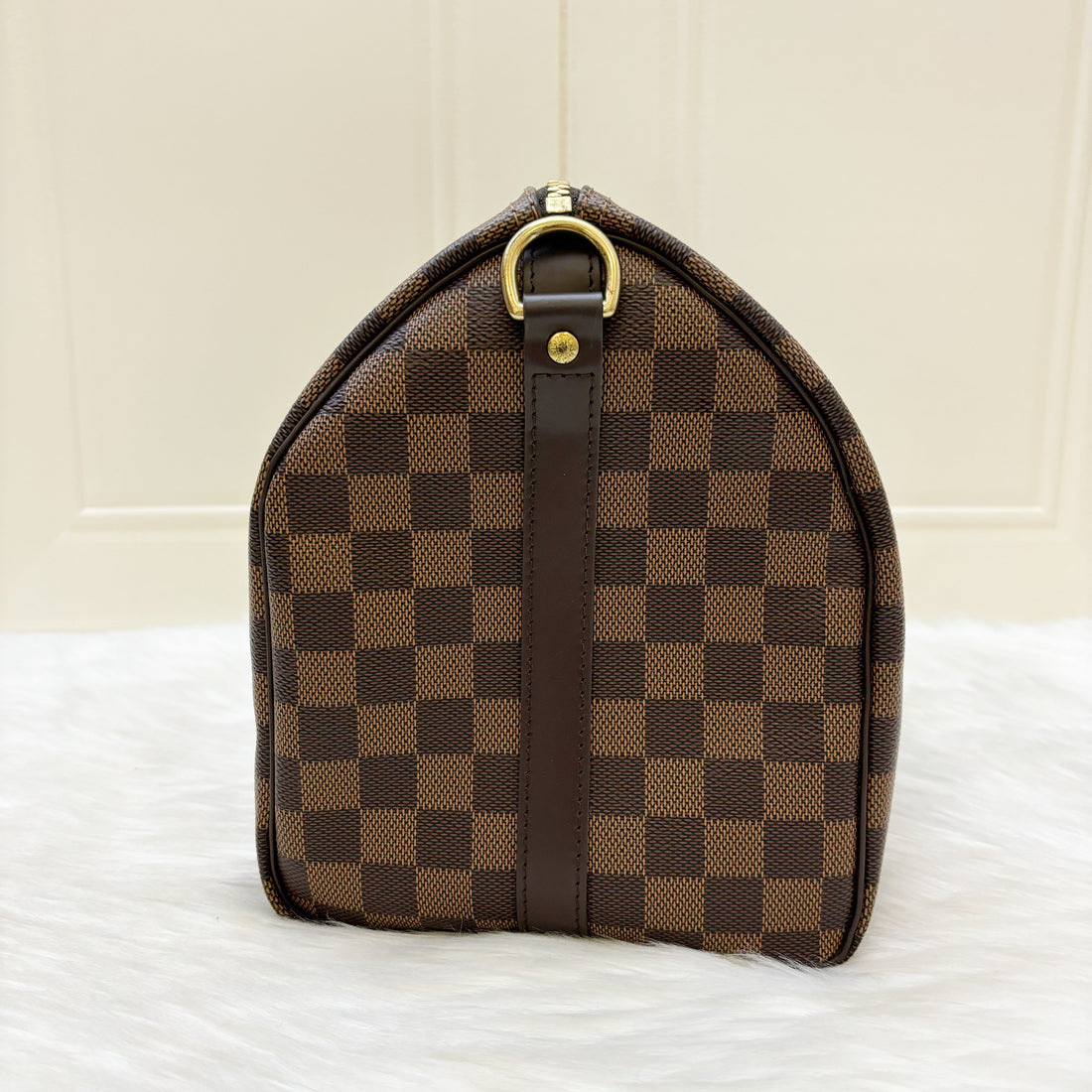 LV Speedy 30 Bandouliere in Damier Ebene Canvas GHW