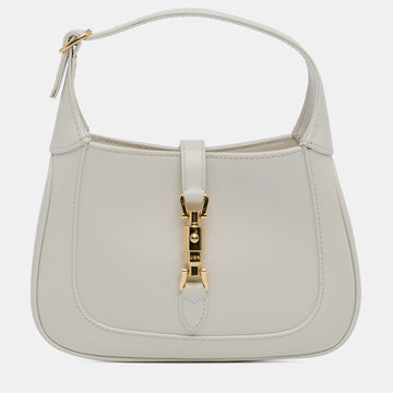 White Leather Mini Jackie 1961 Shoulder Bag