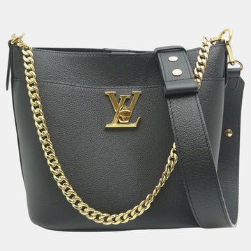 Black Grained Calf Leather Rock & Walk Bag