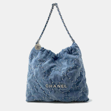 Blue Denim 22 Matelasse bag