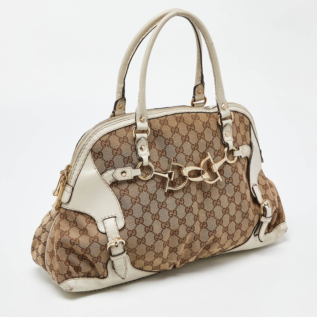 Gucci /offVS Canvas And Leather Bag