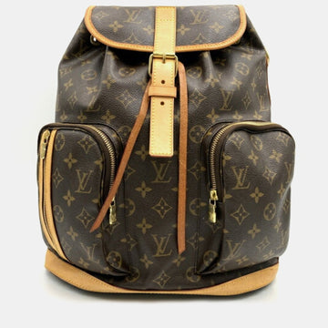 Brown Canvas, Leather Bosphore Backpack