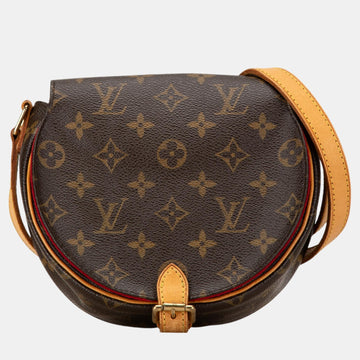 Brown Monogram Canvas Sac Tambourine Shoulder Bag