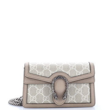 Dionysus Bag VS Coated Canvas with Leather Super Mini