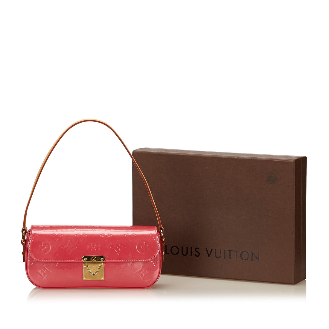 Louis Vuitto Malibu Street Monogram Vernis Leather Shoulder Bag