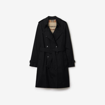 BURBERRY Cotton Trench Jacket for Women - FW25 Collection