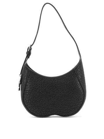 BURBERRY Mini Leather Shoulder Handbag - 23X19X4.5 CM