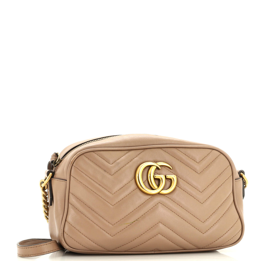 VS Marmont Shoulder Bag Matelasse Leather Small