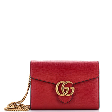 VS Marmont Chain Wallet Leather Mini