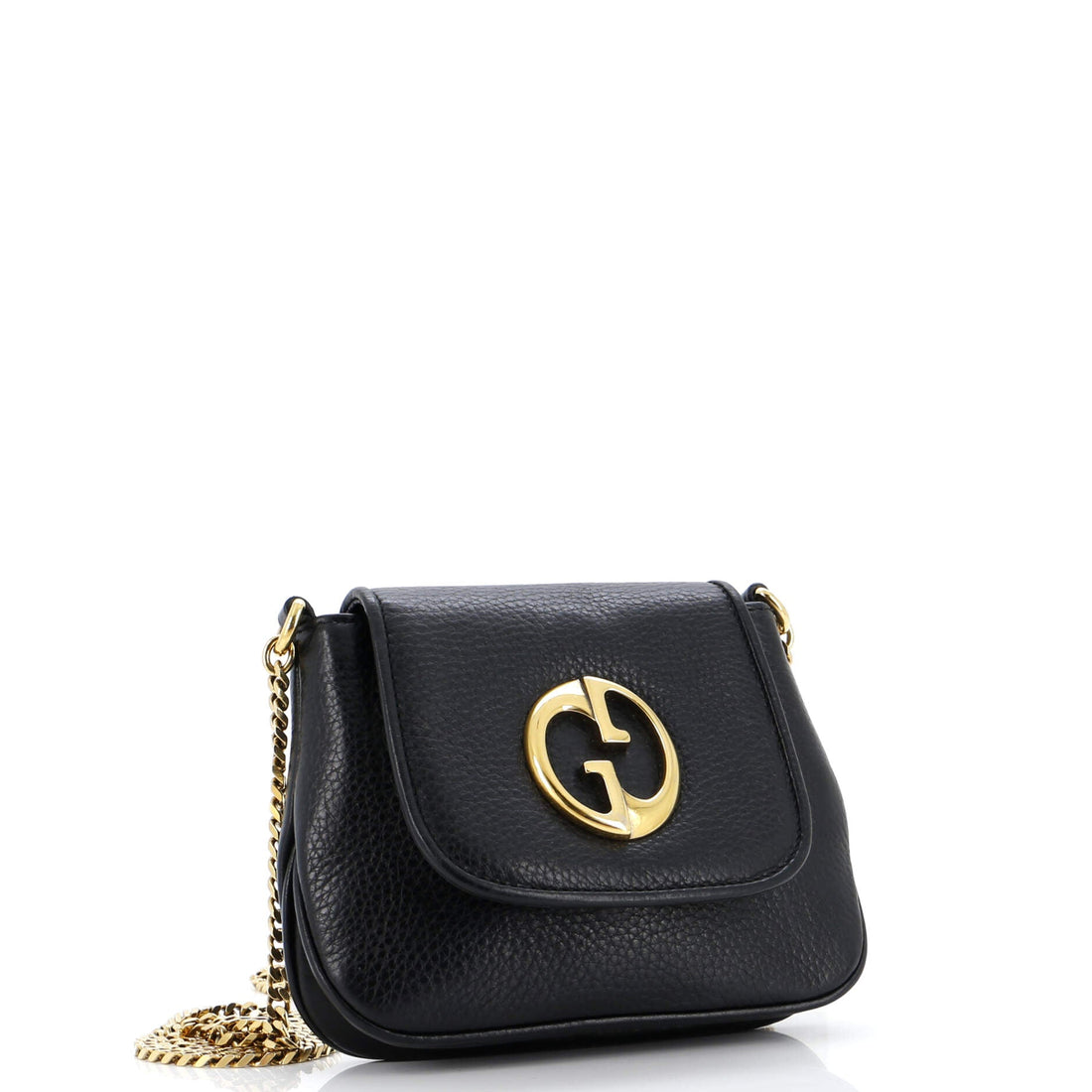 1973 Chain Shoulder Bag Leather Small