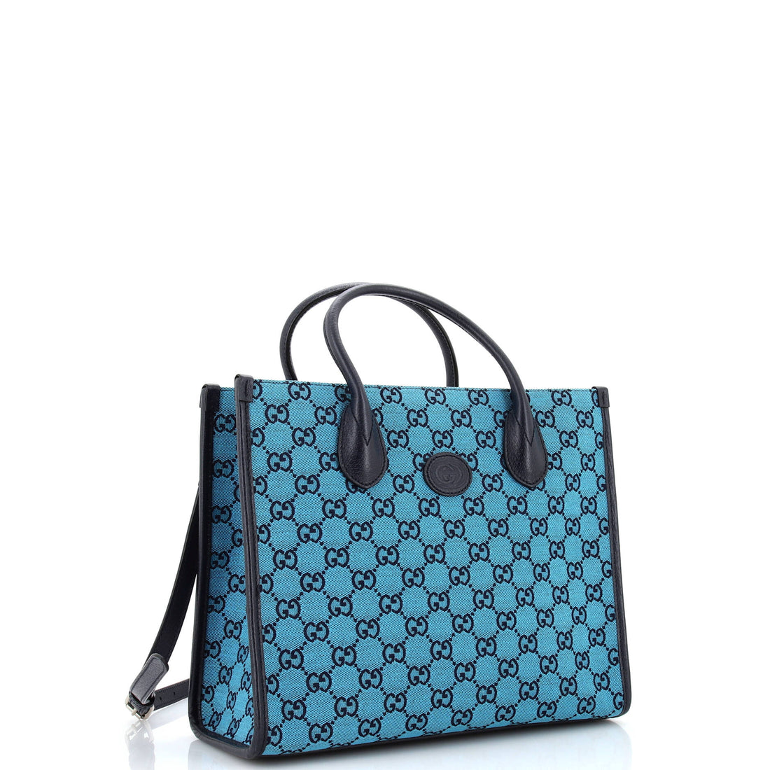 Structured Top Handle Open Tote VS Canvas Small