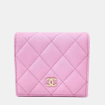 Caviar Pink bifold wallet
