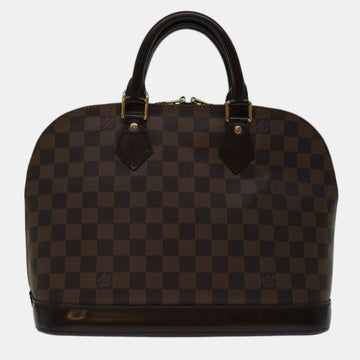 Brown Canvas PM Alma Satchels