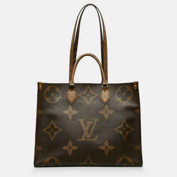 Brown Canvas Monogram Reverse Giant OnTheGo GM