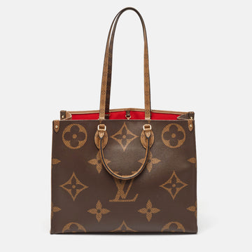 Monogram Reverse Giant Canvas OnTheGo GM Bag