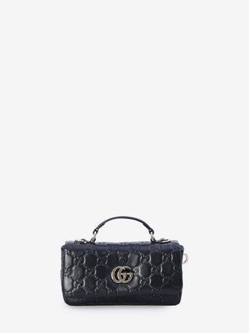 Women's Gg Milano Mini Handle Bag in Black | 806017AAD5U