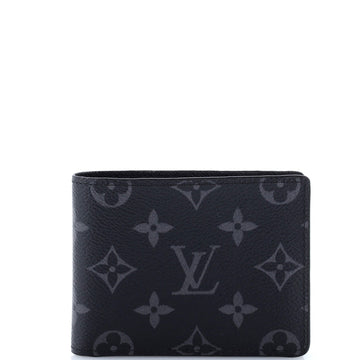 Slender Wallet Monogram Eclipse Canvas