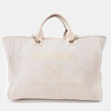 Pink Fabric Deauville Tote Bag