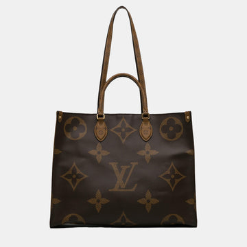 Brown Monogram Reverse Giant OnTheGo GM