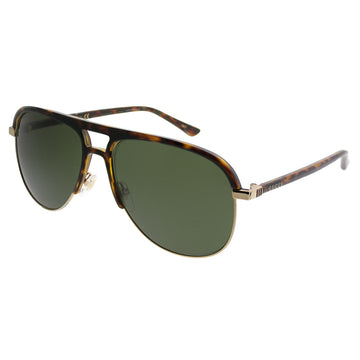 Gucci  VS 0292S 003 Unisex Aviator Sunglasses