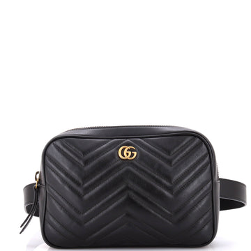 VS Marmont Square Belt Bag Matelasse Leather