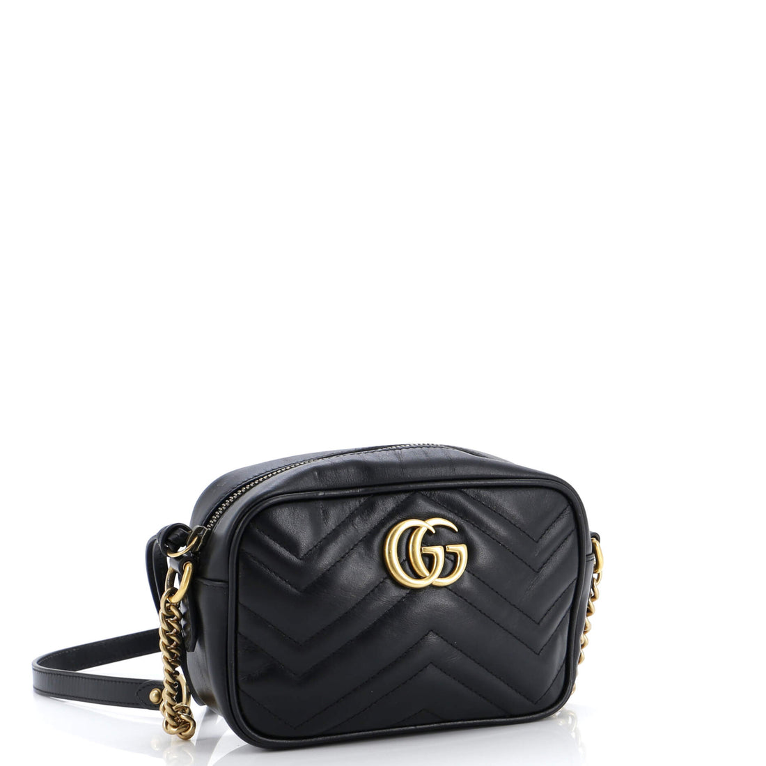 VS Marmont Shoulder Bag Matelasse Leather Mini