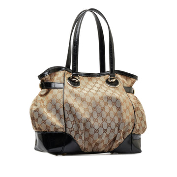 GUCCI VS Canvas Full Moon Tote Bag