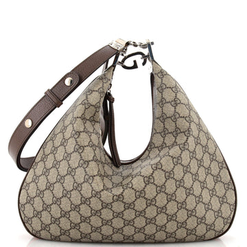 Attache Shoulder Bag VS Coated Canvas Large