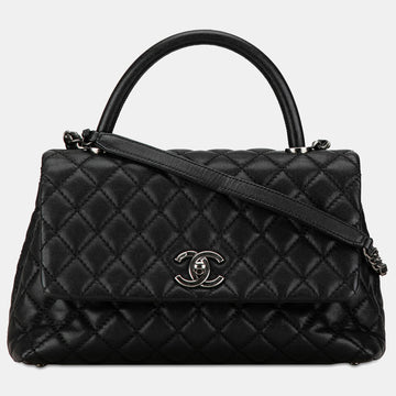 Small Caviar Coco Top Handle Bag