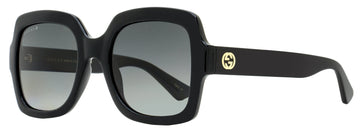 Gucci Women's Polarized Sunglasses VS1337S 002 Black 54mm