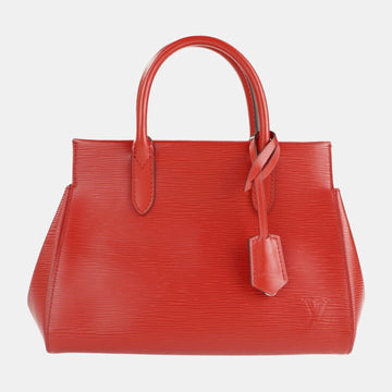 Red Epi Leather Marly BB Satchel