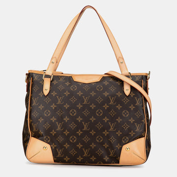 Brown Monogram Canvas Estrela MM Shoulder Bag