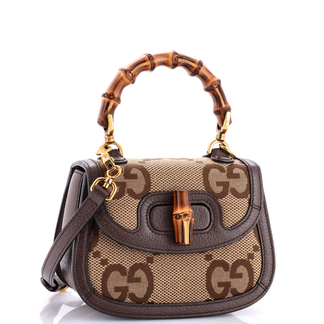 Bamboo 1947 Top Handle Bag Jumbo VS Canvas Mini