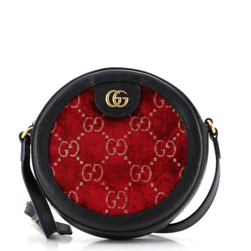Ophidia Round Shoulder Bag VS Velvet Mini