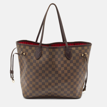 Damier Ebene Canvas Neverfull MM Bag