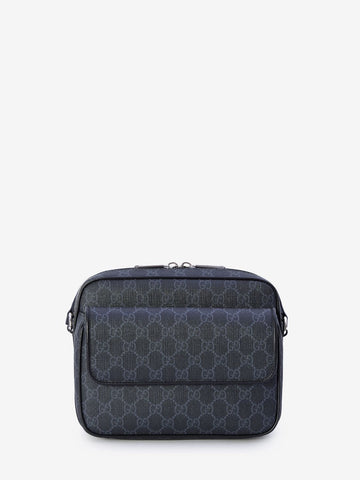Men's Small Gg Crossbody Bag in Black | 795479FADJA
