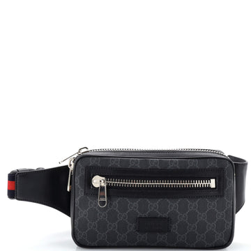 Soft Zip Belt Bag VS Coated Canvas Small